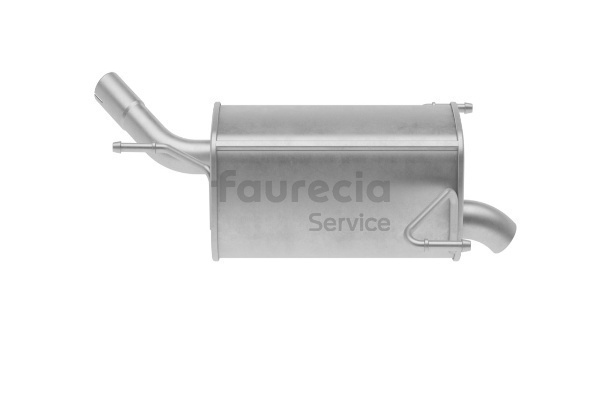 Faurecia FS40618 Išmetimo bakelis OPEL Corsa C Hatchback (X01) 1.7 DI (F08, F68) dyzelinas 65 AG 2009