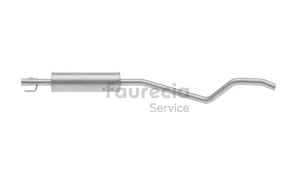 Faurecia FS40755 forreste lyddemper Opel Astra h l48