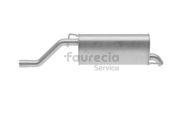 Faurecia FS40853 Ligne d'échappement VAUXHALL Corsa Mk4 (E) (X15) 1.4 Essence 75 CV 2015 prix