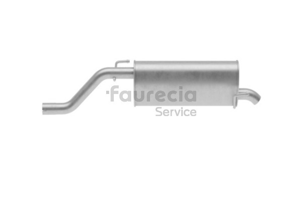 Faurecia FS40854 Lydpotte VAUXHALL Corsa Mk3 (D) Hatchback (S07) 1.3 CDTI (L08) Diesel 75 HK 2010 pris