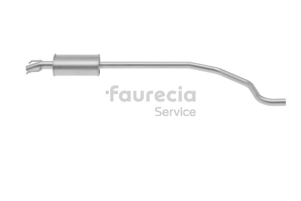 d'origine Opel ASTRA Faurecia Silencieux avant FS40862