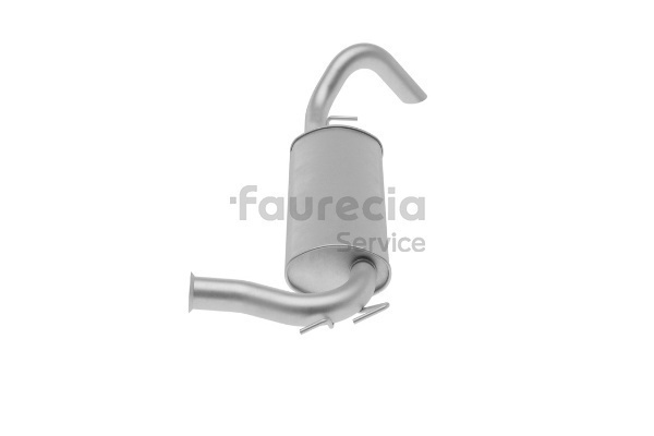 Faurecia FS40887 Auspuff-Endtopf RENAULT MASTER 2 Bus (JD) 2.5 dCi 100 Diesel 99 PS 2004