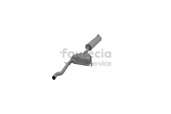 Faurecia FS43046 Конечный глушитель Lancia Dedra 835 1.6 LE Cat (835EB) бензин 90 л.с. 1994