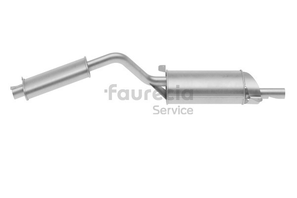 Spletna trgovina z Faurecia Zadnji glusnik FS45008