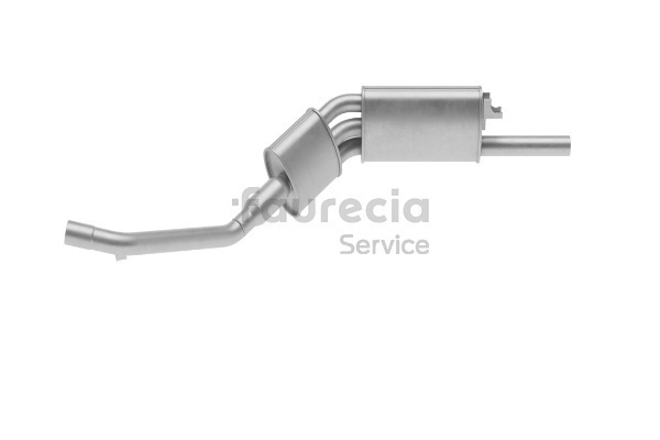 Faurecia FS45018 Endschalldämpfer PEUGEOT 505 Limousine 2.0 TI, STI 110 PS Benzin 1984