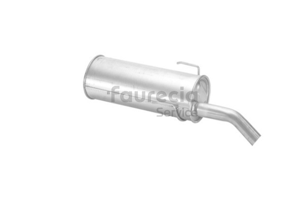 Faurecia FS45087 Išmetimo bakelis Peugeot 205 2 1.1 benzinas 60 AG 1991