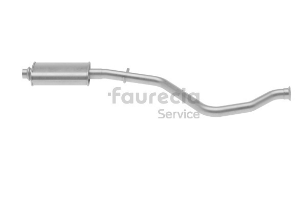 Faurecia 170560 Uitlaat middendemper