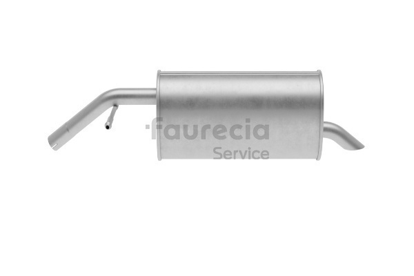 Faurecia FS45197 Endschalldämpfer Peugeot 207 Limousine 1.4 73 PS Benzin 2010