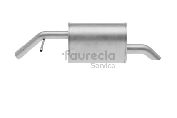 Faurecia FS45251 Takaäänenvaimennin PEUGEOT 207 Hatchback 1.6 HDi Diesel 92 hv 2011
