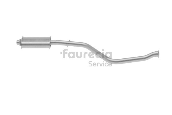Panela de escape central Faurecia FS45283 adequados para PEUGEOT barato