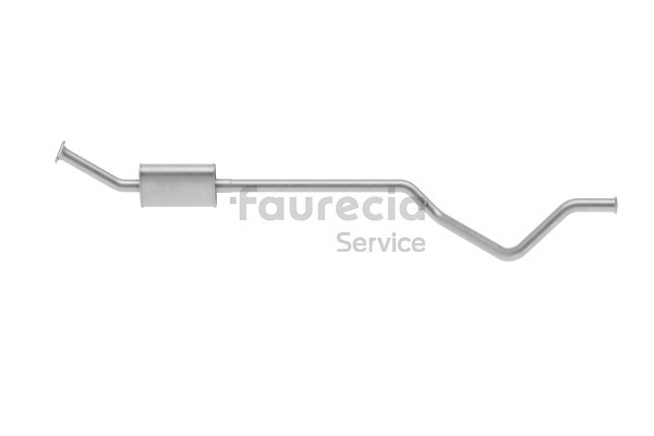 Silenciador intermedio 1717R3 Faurecia FS45382