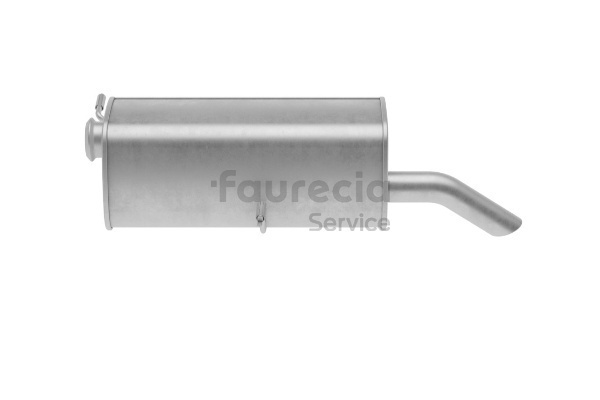 1726KQ OE Faurecia Panela de escape traseira FS45383