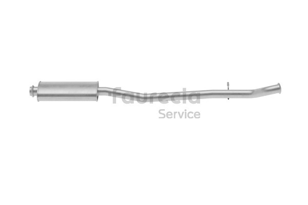 1717C7 OE Faurecia Middle silencer FS45555