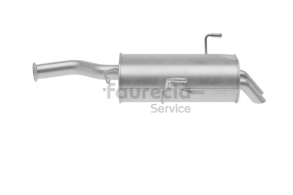 Faurecia FS45570 Takaäänenvaimennin PEUGEOT 607 Sedan 2.2 HDI Diesel 133 hv 2003