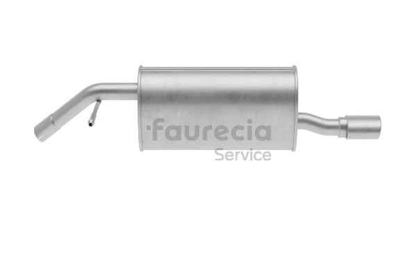 Faurecia 173088 Bakre ljuddämpare