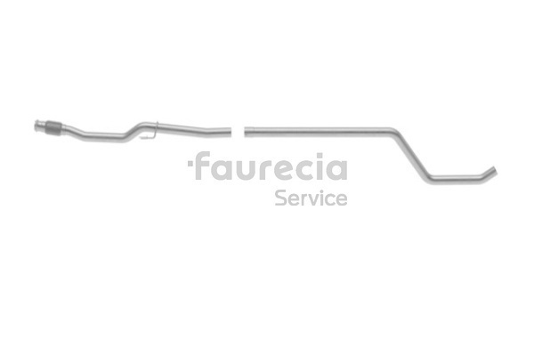 FS45805 Faurecia Tubo de escape PEUGEOT 307
