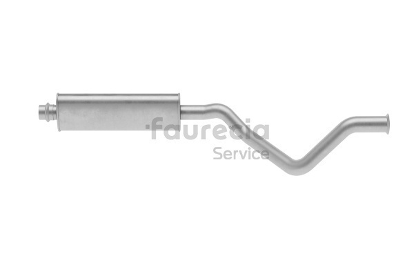 originale Peugeot 306 Faurecia Forreste lyddæmper FS45810