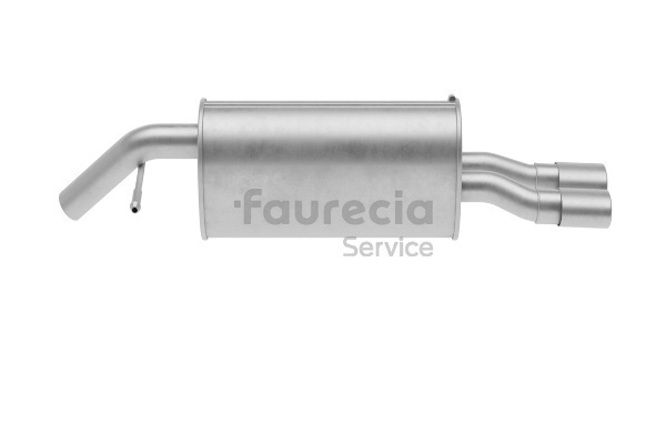 FS45833 Faurecia Silencioso PEUGEOT PARTNER