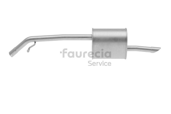 Original Citroën DS3 Faurecia Nachschalldämpfer FS45974