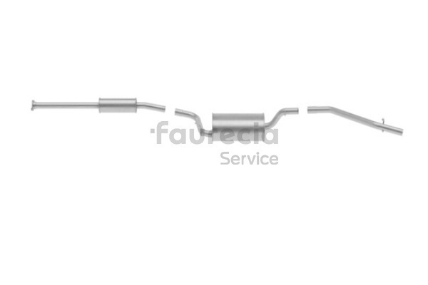 Z61540300A OE Faurecia Zadnji glusnik FS47307