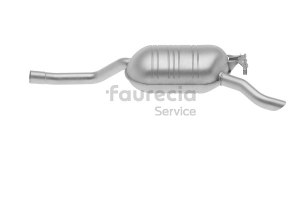 1244900315 OE Faurecia Panela de escape traseira FS50061