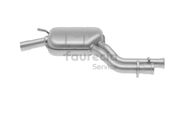 Faurecia Pot d'échappement intermédiaire Mercedes-Benz Classe C FS50072