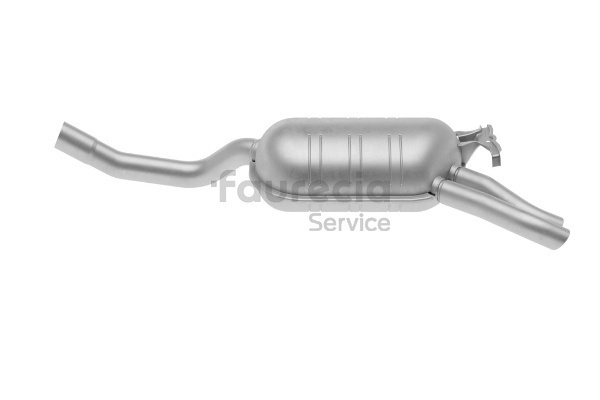 1244918701 OE Faurecia Rear silencer FS50087