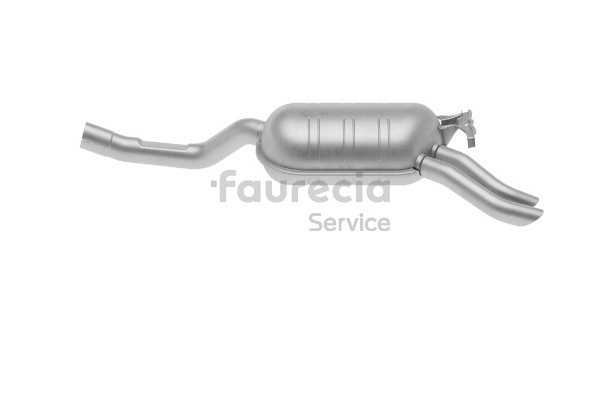 Faurecia FS50093 Конечный глушитель MERCEDES-BENZ седан (W124) 250 2.5 Turbodiesel (124.128) Дизель 126 л.с. 1990