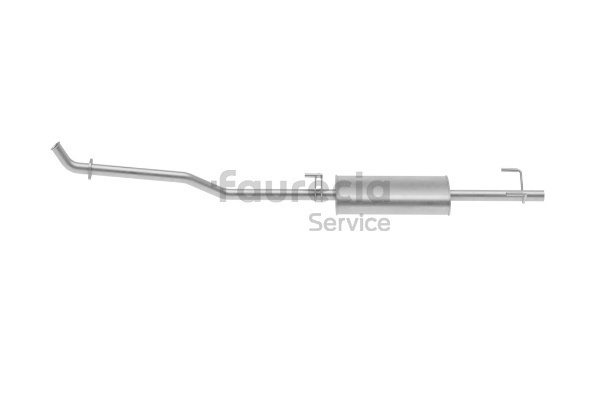 Faurecia FS50140 bakre eksospotte Mercedes Sprinter 906 Flatvogn lastebil