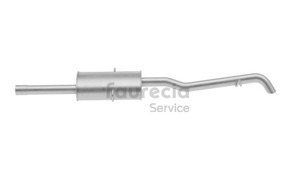 Faurecia FS50236 Endschalldämpfer Mercedes W168 A 160 CDI 1.7 60 PS Diesel 2000