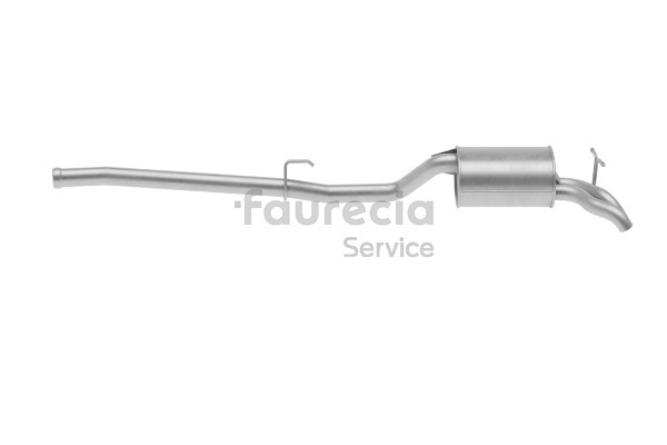 d'origine Mercedes-Benz CITAN Faurecia Silencieux arrière FS50266