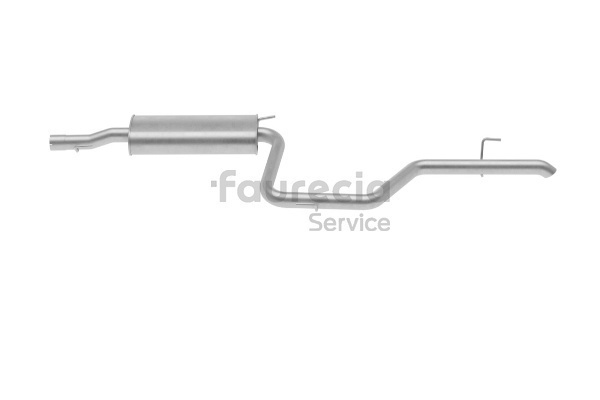 Faurecia FS50316 Конечный глушитель MERCEDES-BENZ V-Klasse (W638/2) V 220 CDI (638.294) Дизель 122 л.с. 2000