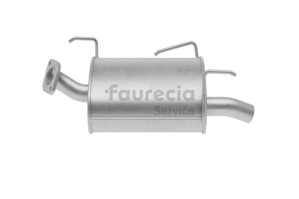 Silenciador trasero 201004U310 Faurecia FS53329