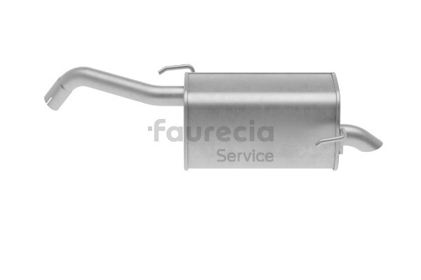 Silenciador trasero 201009U00B Faurecia FS53485