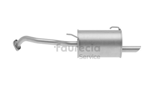 Silenciador trasero 201001HD2A Faurecia FS53506