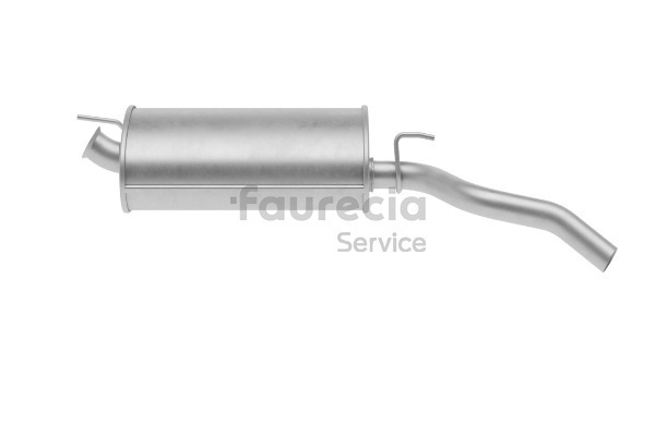 Faurecia FS55022 Конечный глушитель RENAULT Rapid (F40, G40) 1.4 Cat (F407) бензин 58 л.с. 1998