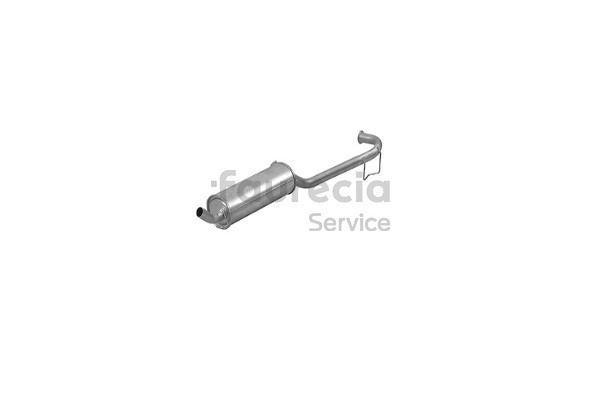 Faurecia FS55028 Endschalldämpfer Renault Clio 1 1.8 90 PS Benzin 1994