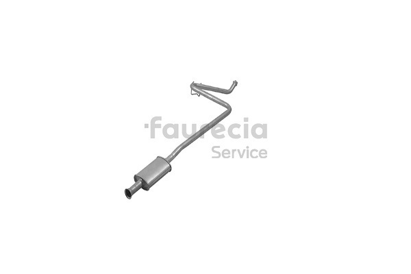 7700781509 OE Faurecia Middle silencer FS55031