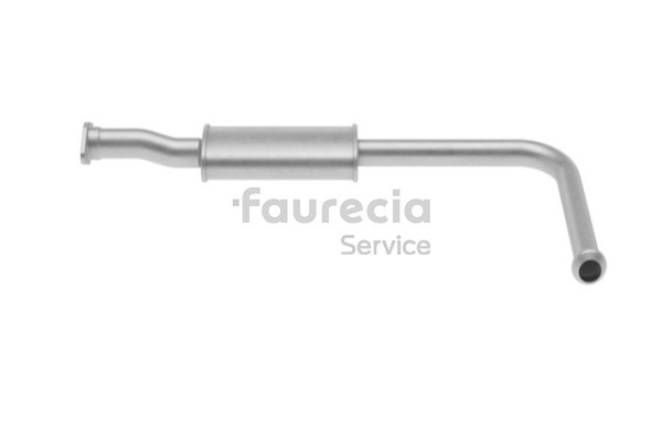Faurecia 7700803757 Uitlaat middendemper