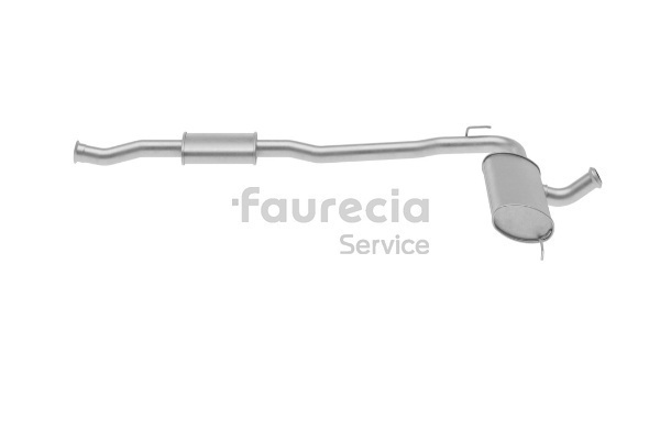 originais Renault MASTER Faurecia Silenciador central FS55237