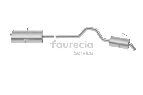 Faurecia FS55315 bakre eksospotte Renault Espace 3