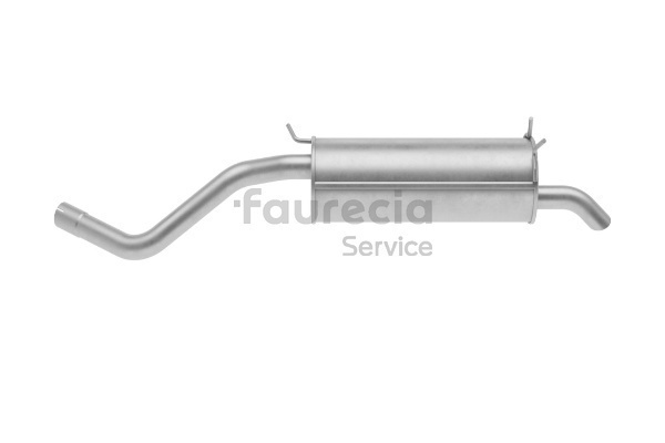 Faurecia FS55422 Silenciador Scenic 1 1.6 BiFuel (JA04) Gasolina/Gas (LPG) 107 cv 2000 precio