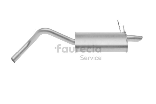 Faurecia FS55436 Exhaust back box RENAULT Kangoo I (KC) D 55 1.9 Diesel 54 hp 2006 price