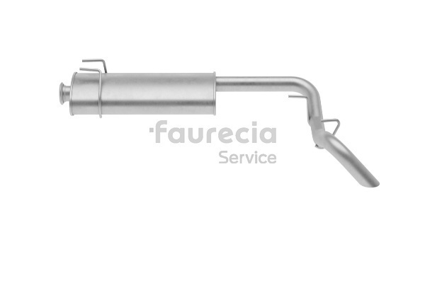Faurecia FS55538 Zadnji glusnik Renault Master 2 Van 2.2 dCI 90 Dizel 90 km 2004