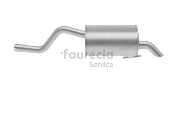 Faurecia FS55612 Endschalldämpfer Renault Clio 2 1.5 dCi 100 PS Diesel 2005
