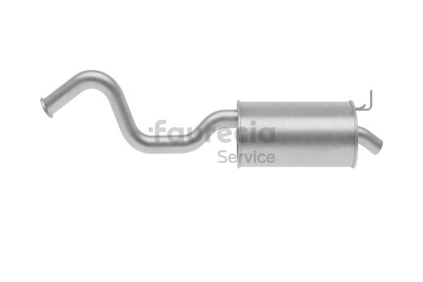 Faurecia FS55662 Конечный глушитель Renault Laguna 1 Grandtour 1.9 dCi Дизель 107 л.с. 2000