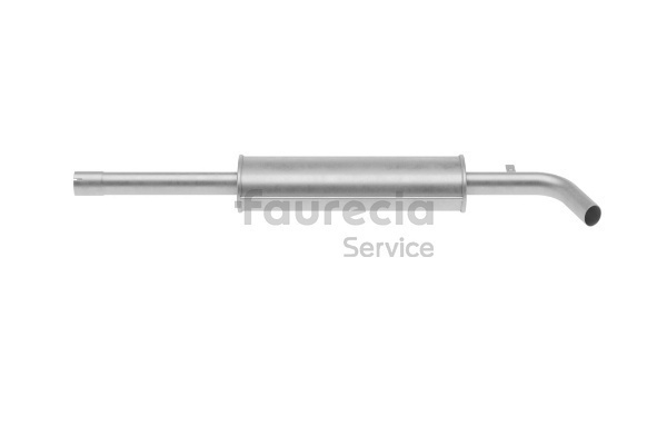 originais Renault MASTER Faurecia Silenciador central FS55691