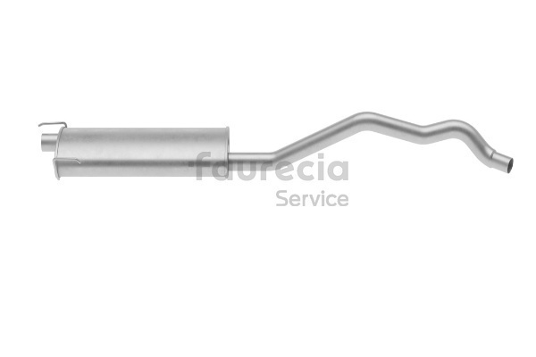 originais Renault MASTER Faurecia Panela de escape central FS55739