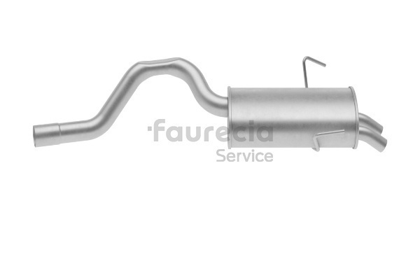 d'origine Renault 12 Faurecia Silencieux arrière FS55763