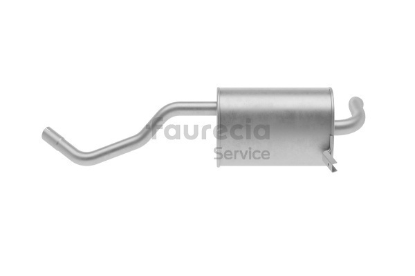 Faurecia FS55782 Конечный глушитель Renault Clio 3 1.2 16V (BR0R, BR1D, BR1L, CR0R) бензин 65 л.с. 2005